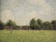 Camille Pissarro grass France oil painting artist